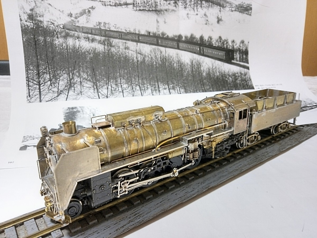 D52216 スクラッチ 機関車制作の刺激本 北の行路 校正見本 D52216 スクラッチ 機関車制作の刺激本 北の行路 校正見本