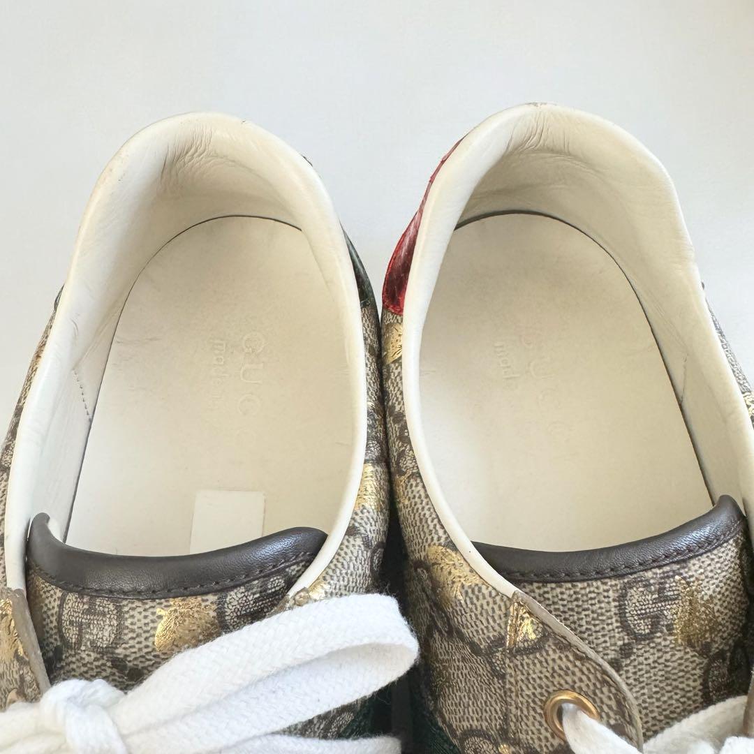 8 5 GUCCI グッチ New Ace エース スニーカー GG ビー シェリー 8 5 GUCCI グッチ New Ace エース スニーカー GG ビー シェリー