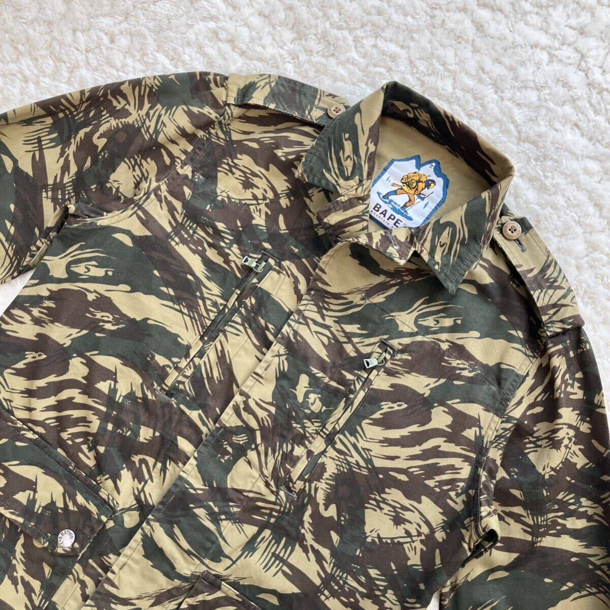 美品 00s ブラッシュカモジャケット BAPE MOUNTAIN FOOT M a 美品 00s ブラッシュカモジャケット BAPE MOUNTAIN FOOT M a
