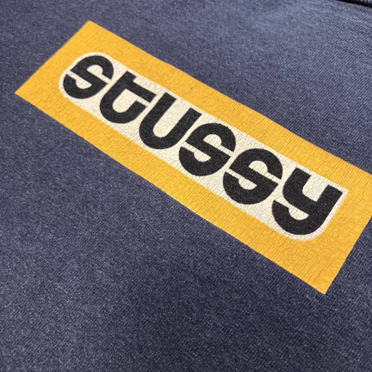 80-90s USA製 白タグ OLD STUSSY ボックスロゴTシャツ L 80-90s USA製 白タグ OLD STUSSY ボックスロゴTシャツ L