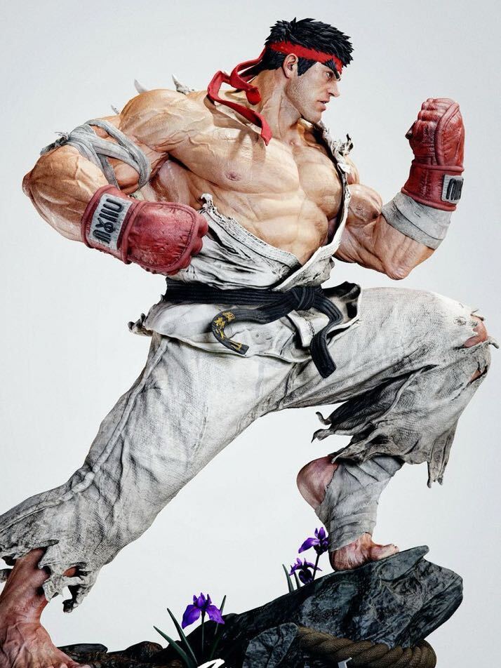 ストリートファイター6 リュウ Ryu ガレージキット ワンフェス ストリートファイター6 リュウ Ryu ガレージキット ワンフェス