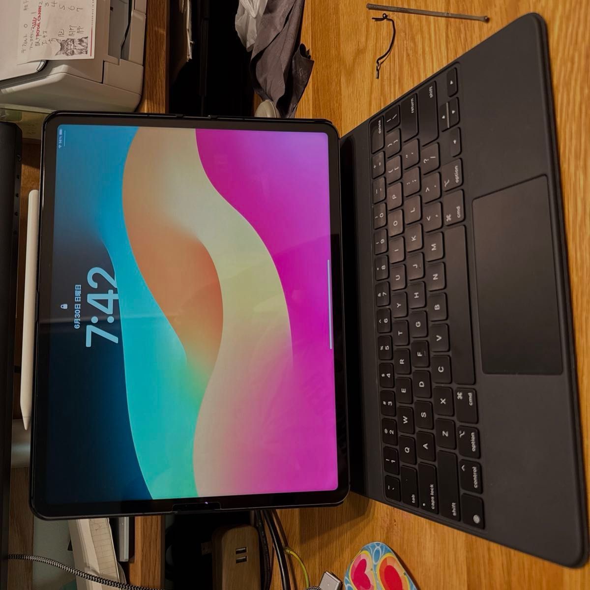 iPad Pro12.9 第5世代 Apple pencil、Magic Keyboardつき 256gセルラーモデル iPad Pro12.9 第5世代 Apple pencil、Magic Keyboardつき 256gセルラーモデル