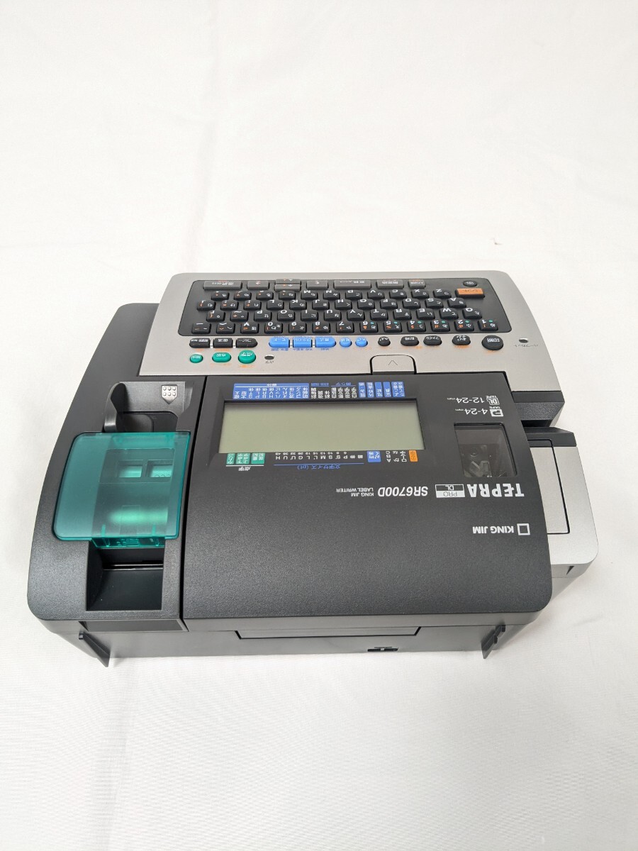 美品 点字テプラ SR6700D キングジム TEPRA KINGJIM KING JIM 美品 点字テプラ SR6700D キングジム TEPRA KINGJIM KING JIM