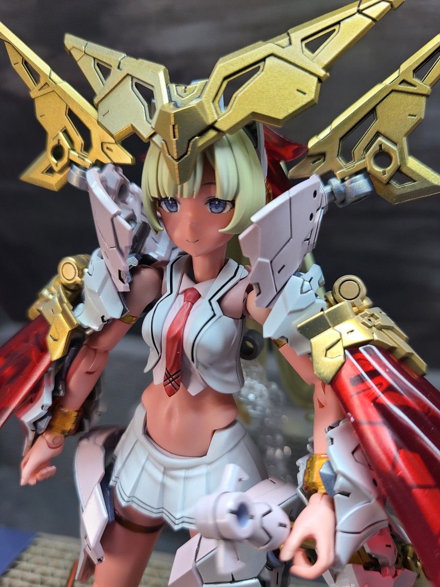 コトブキヤ メガミデバイス バスタードール パラディン 全塗装 コトブキヤ メガミデバイス バスタードール パラディン 全塗装