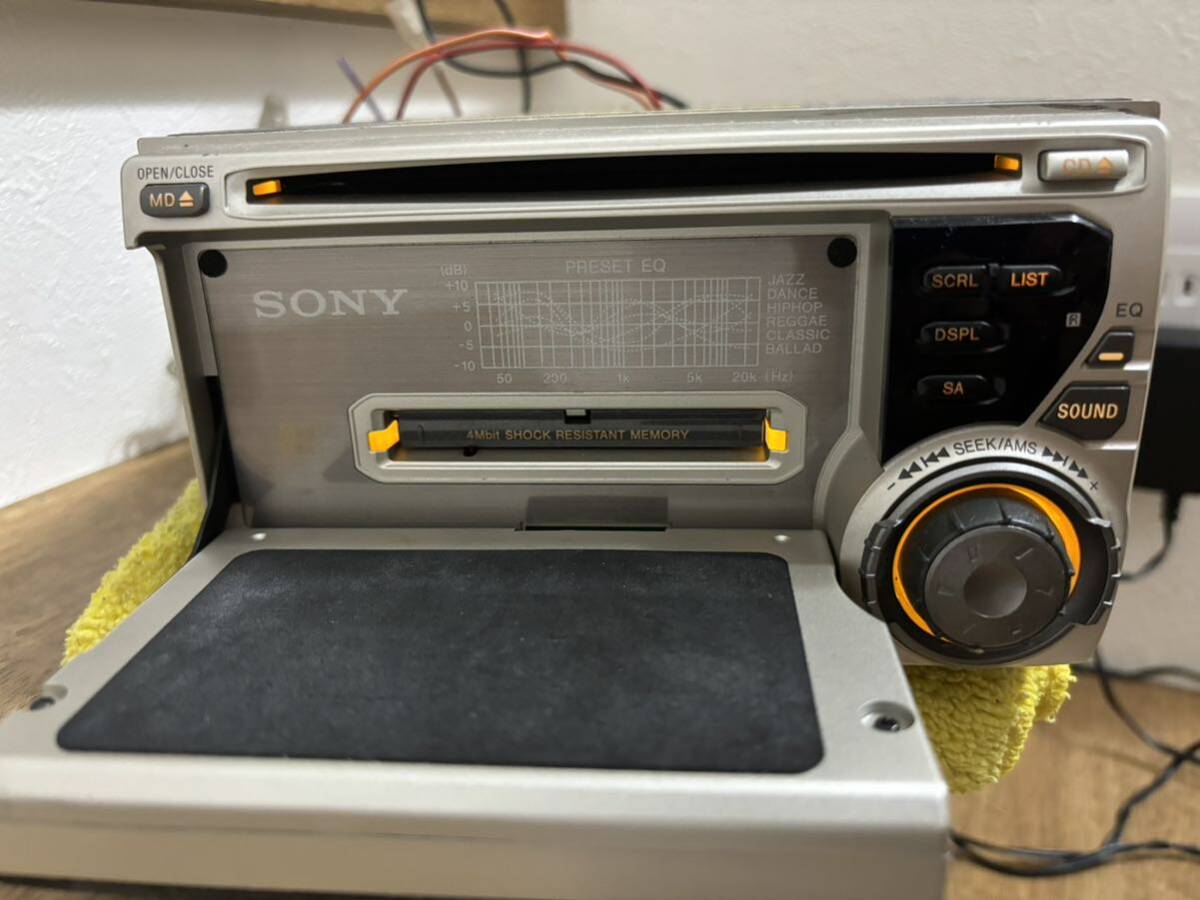 Bibian 比比昂- ソニーSONY WX-C60MD CD MD 2DIN カーオーディオ Bibian 比比昂- ソニーSONY WX-C60MD CD MD 2DIN カーオーディオ