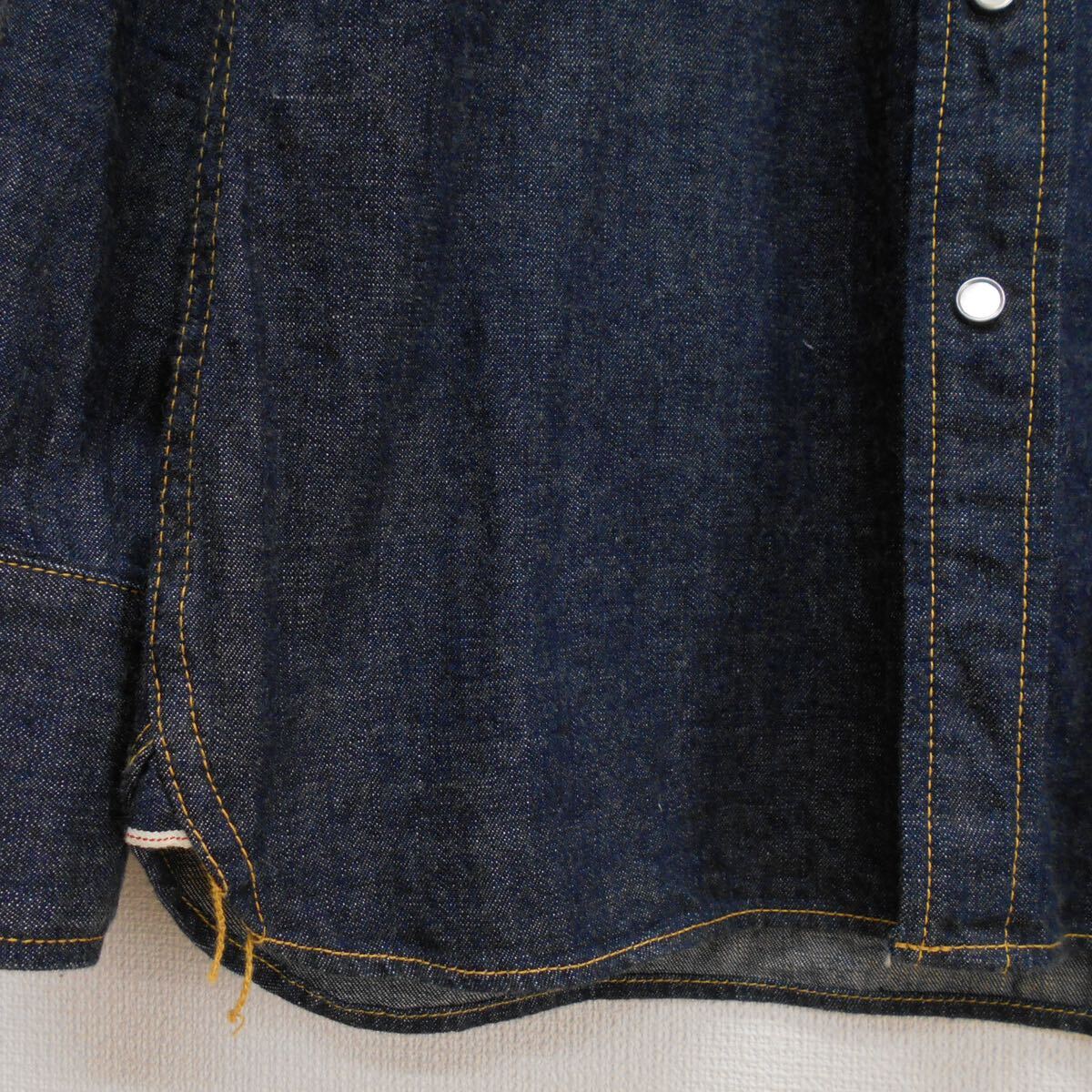 THE FLAT HEAD フラットヘッド 7001 デニム ウエスタンシャツ THE FLAT HEAD フラットヘッド 7001 デニム ウエスタンシャツ