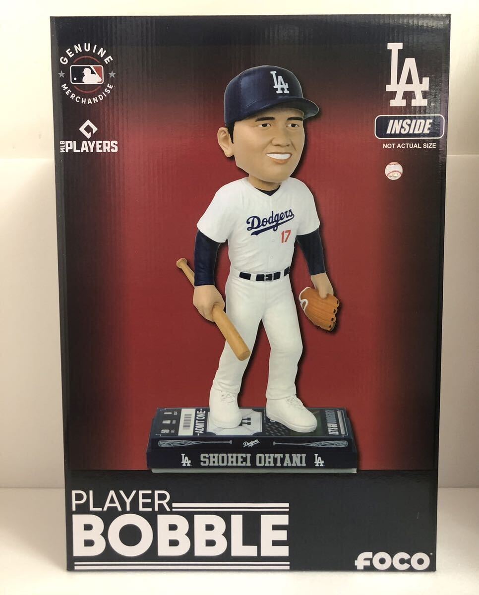大谷翔平】 ドジャース最新巨大ボブルヘッド 77個限定 新品 未 大谷翔平】 ドジャース最新巨大ボブルヘッド 77個限定 新品 未