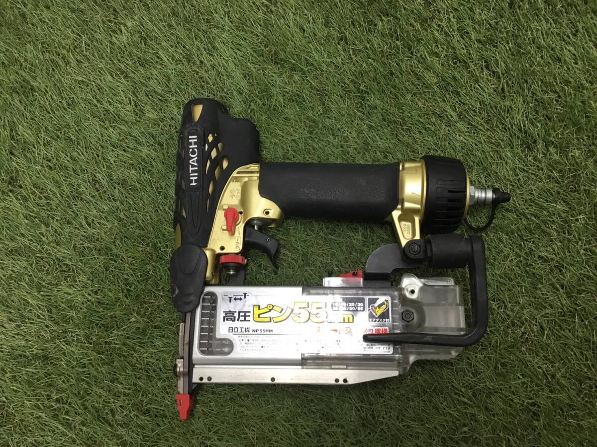 中古品】HiKOKI(日立工機) 55㎜高圧ピン釘打機 NP55HM ITNPU2M3TP9C 中古品】HiKOKI(日立工機) 55㎜高圧ピン釘打機 NP55HM ITNPU2M3TP9C