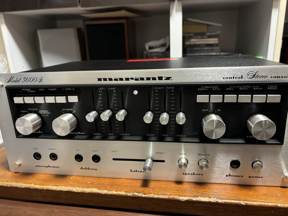 名機中の名機 Marantz Model3600B ⑤ コントロールアンプ 修理 名機中の名機 Marantz Model3600B ⑤ コントロールアンプ 修理
