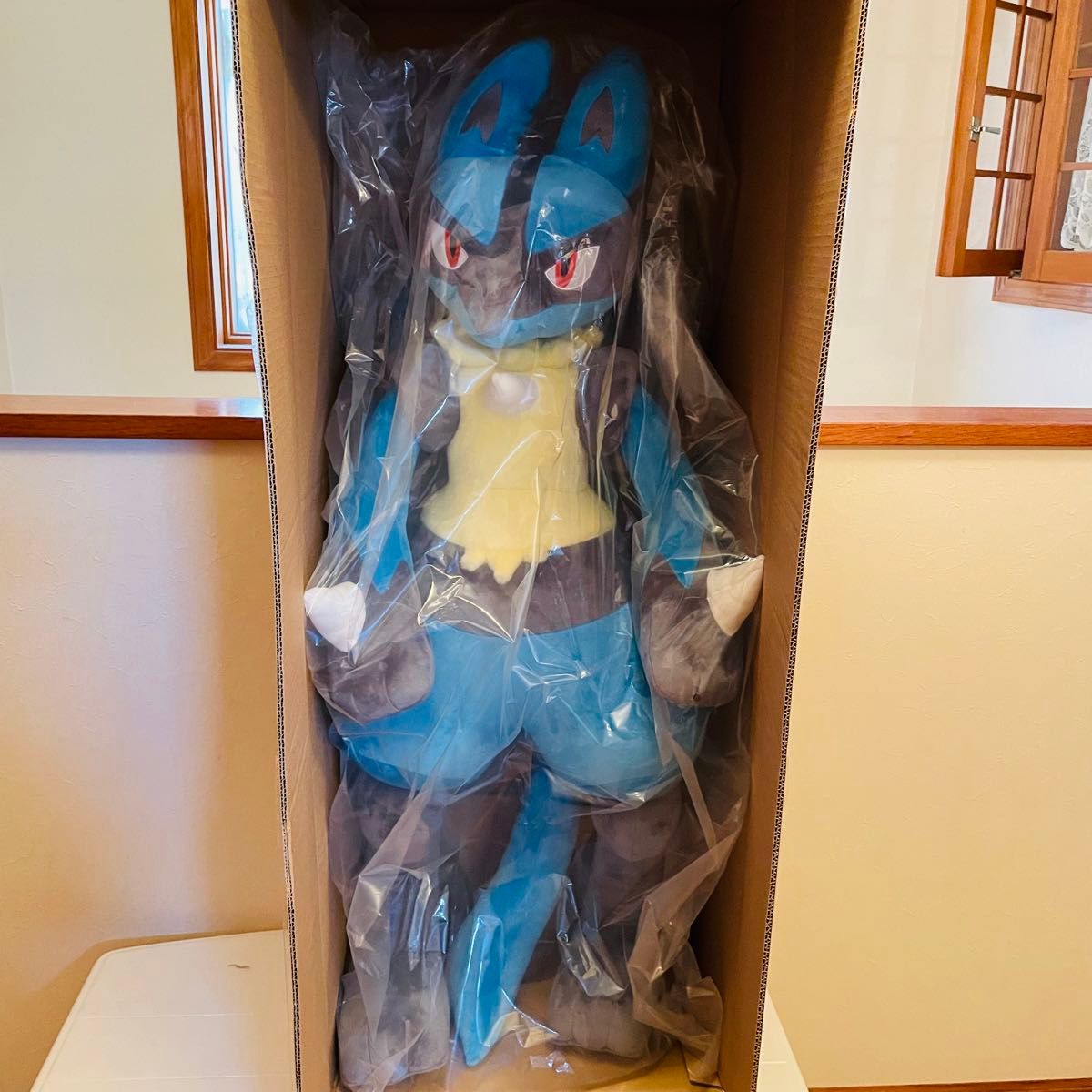 新品 未使用 受注生産 等身大 ルカリオ ぬいぐるみ ポケモン 新品 未使用 受注生産 等身大 ルカリオ ぬいぐるみ ポケモン