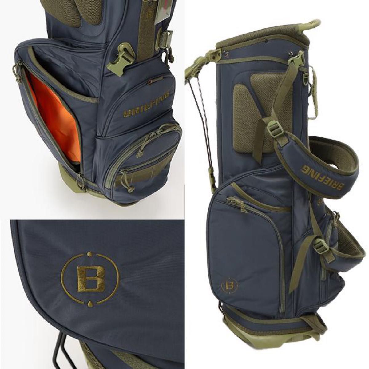 新品未使用】BRIEFING ブリーフィング キャディバッグ CR-4#3 新品未使用】BRIEFING ブリーフィング キャディバッグ CR-4#3