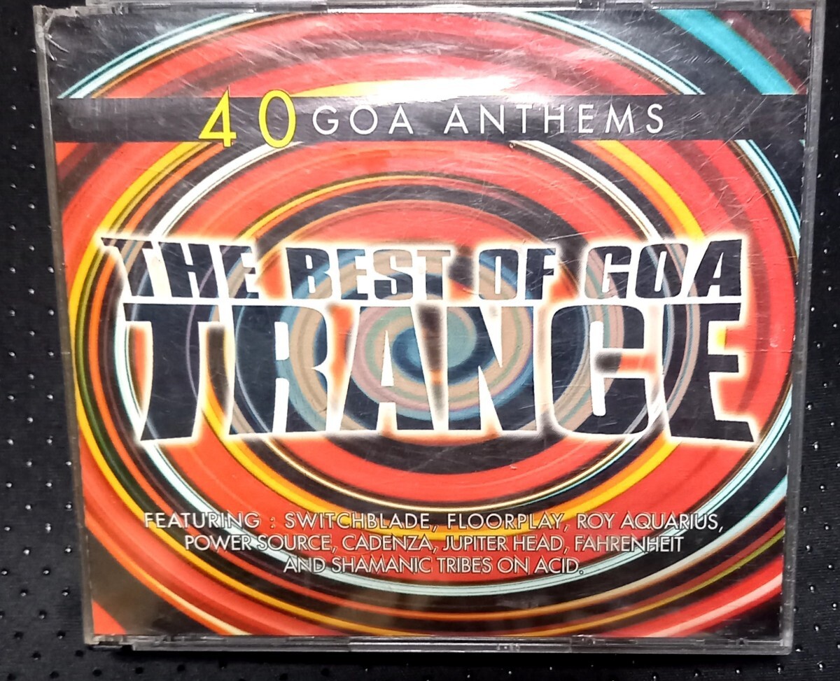 4枚組　cd the best of goa trance ベストオブゴアトランス cdb tot 6