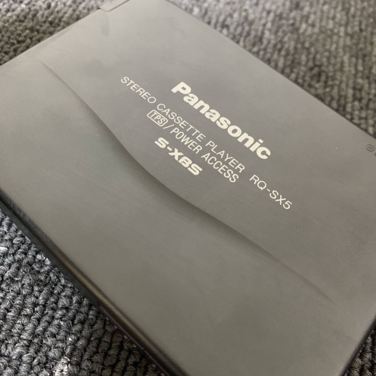 Panasonic RQ-SX5 パナソニック カセットプレーヤー S-XBS Panasonic RQ-SX5 パナソニック カセットプレーヤー S-XBS