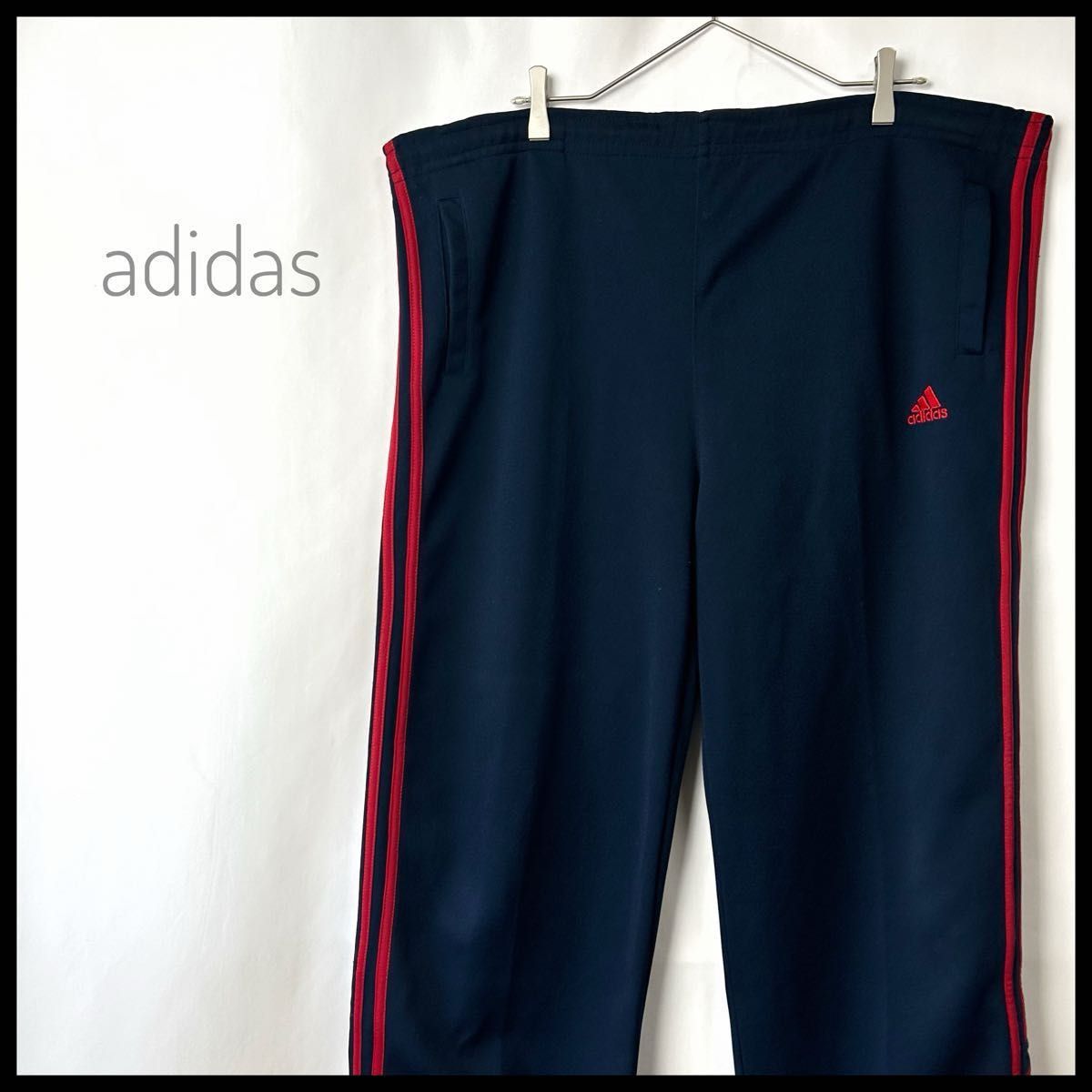 adidas アディダス ジャージトラックパンツ オーバーサイズ 刺繍 adidas アディダス ジャージトラックパンツ オーバーサイズ 刺繍