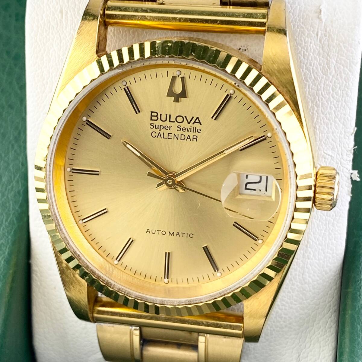 Yahoo!オークション - BULOVA ブローバ 腕時計 メンズ AT 自動巻 Yahoo!オークション - BULOVA ブローバ 腕時計 メンズ AT 自動巻