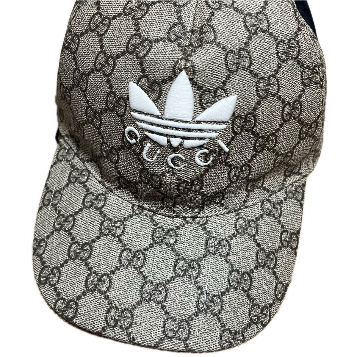 gucci adidas ダブルサイドキャップ GG アディダス グッチ L gucci adidas ダブルサイドキャップ GG アディダス グッチ L