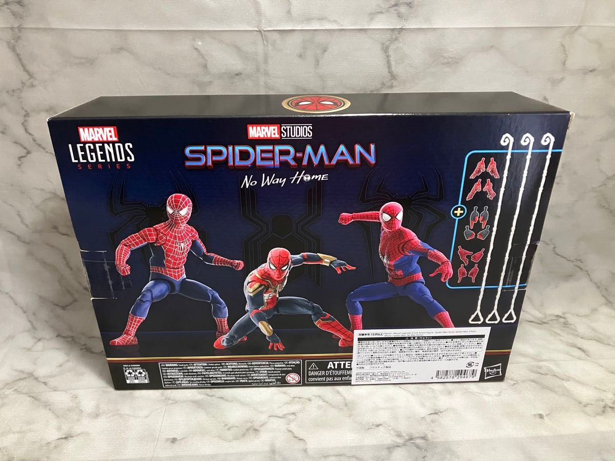 開封】マーベルレジェンド スパイダーマン 3パック / ハズブロ 開封】マーベルレジェンド スパイダーマン 3パック / ハズブロ
