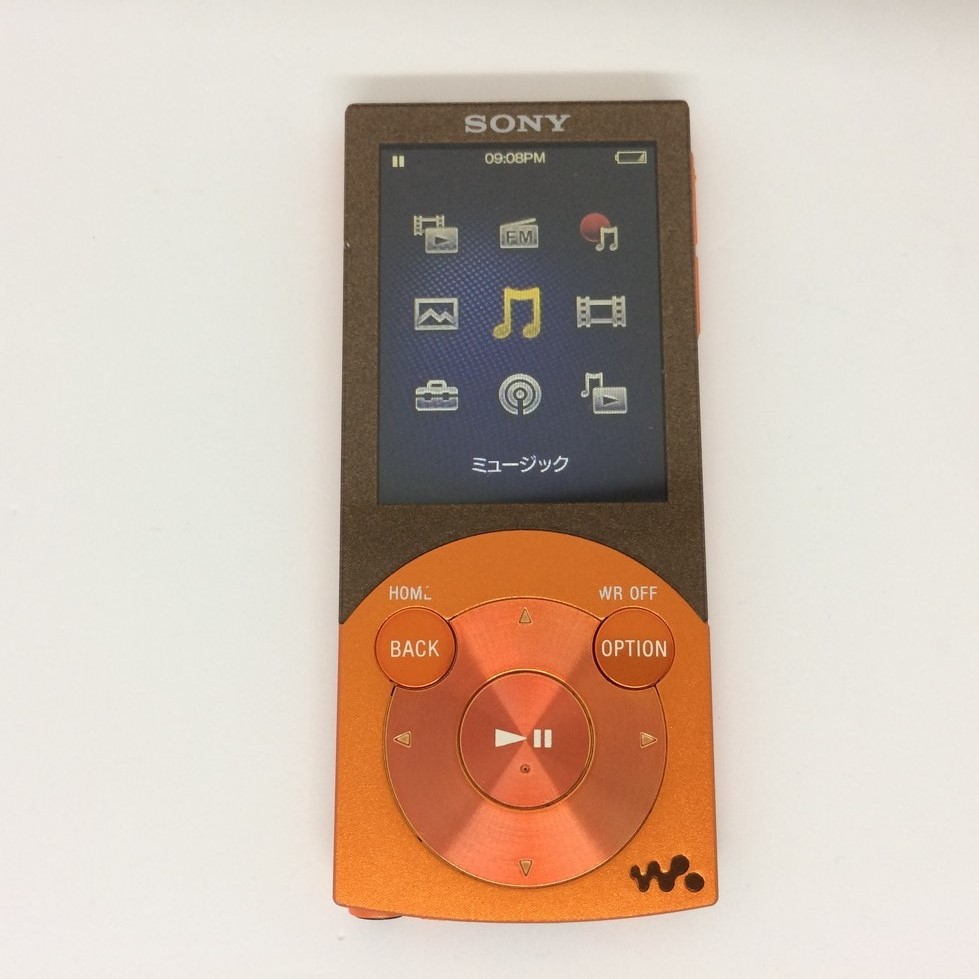 *SONY Sony Walkman NW-S644 orange 8GB operation goods with defect 