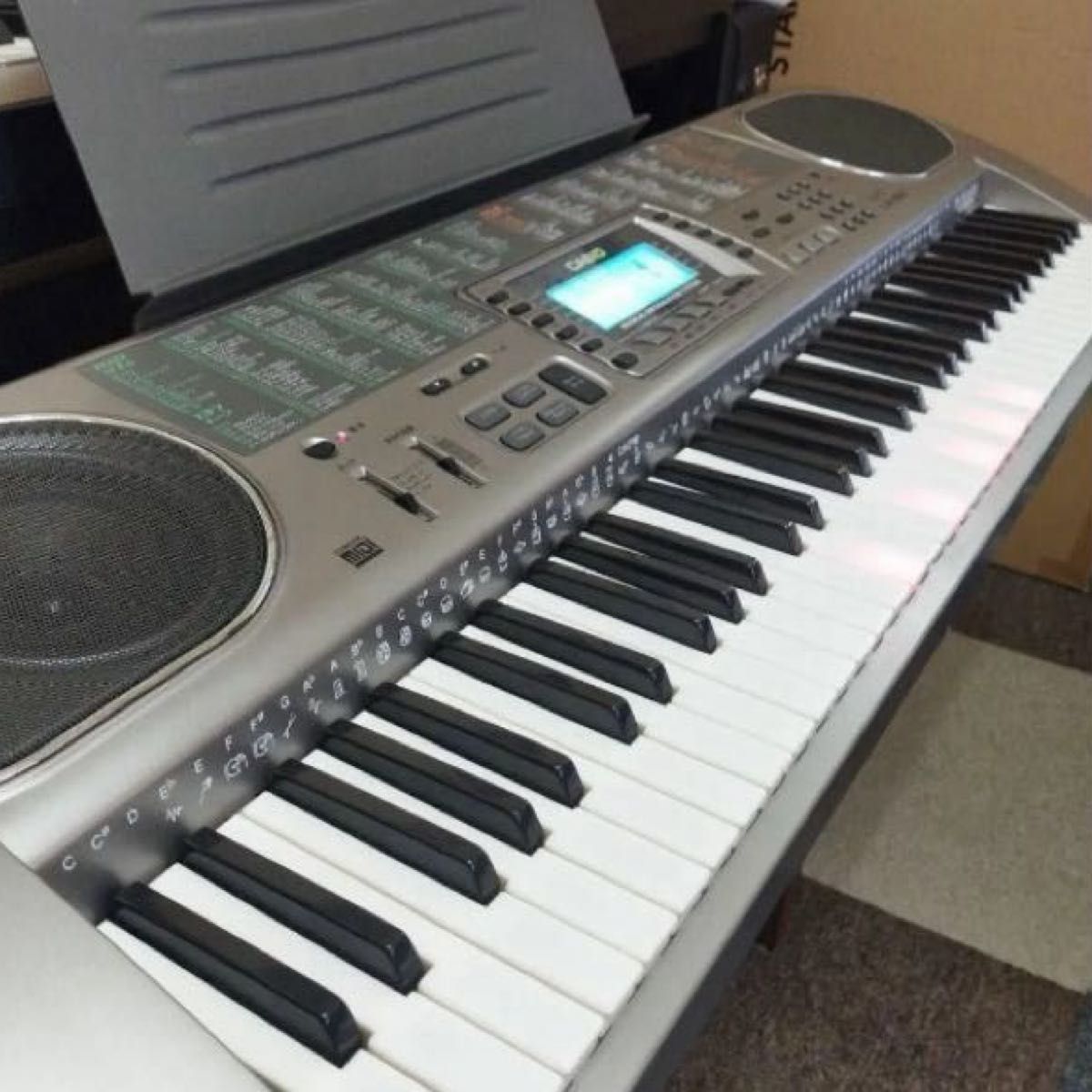 カシオ LK-80 光ナビゲーション 電子キーボード CASIO カシオ LK-80 光ナビゲーション 電子キーボード CASIO