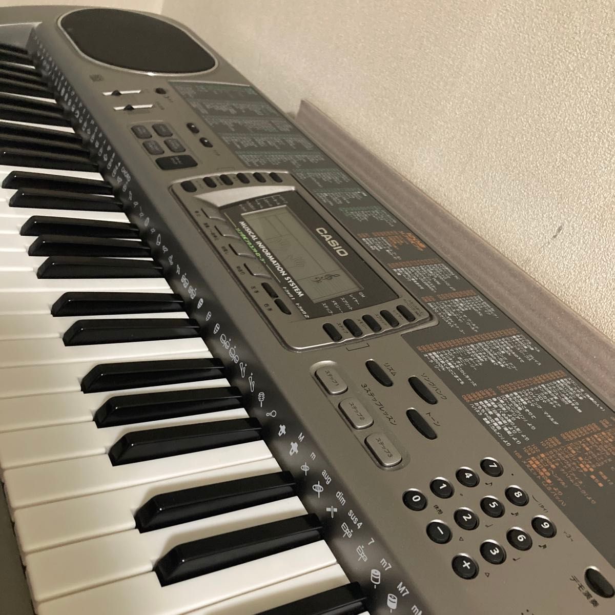 カシオ LK-80 光ナビゲーション 電子キーボード CASIO カシオ LK-80 光ナビゲーション 電子キーボード CASIO