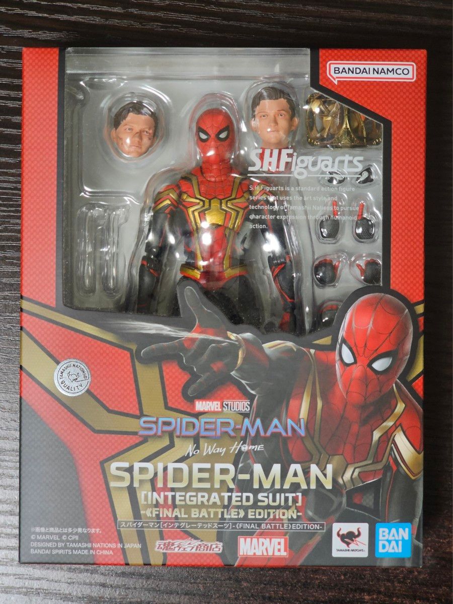 S H Figuartsスパイダーマン[インテグレーテッドスーツ S H Figuartsスパイダーマン[インテグレーテッドスーツ
