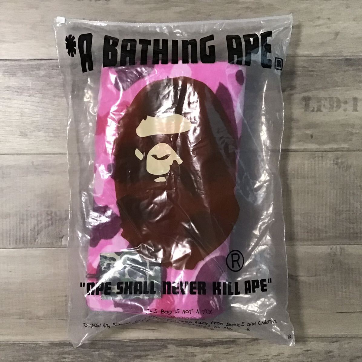* новый товар * большой размер пляж полотенце a bathing ape BAPE pink camo Big beach towel Ape Bape A Bathing Ape NIGO розовый утка камуфляж i1