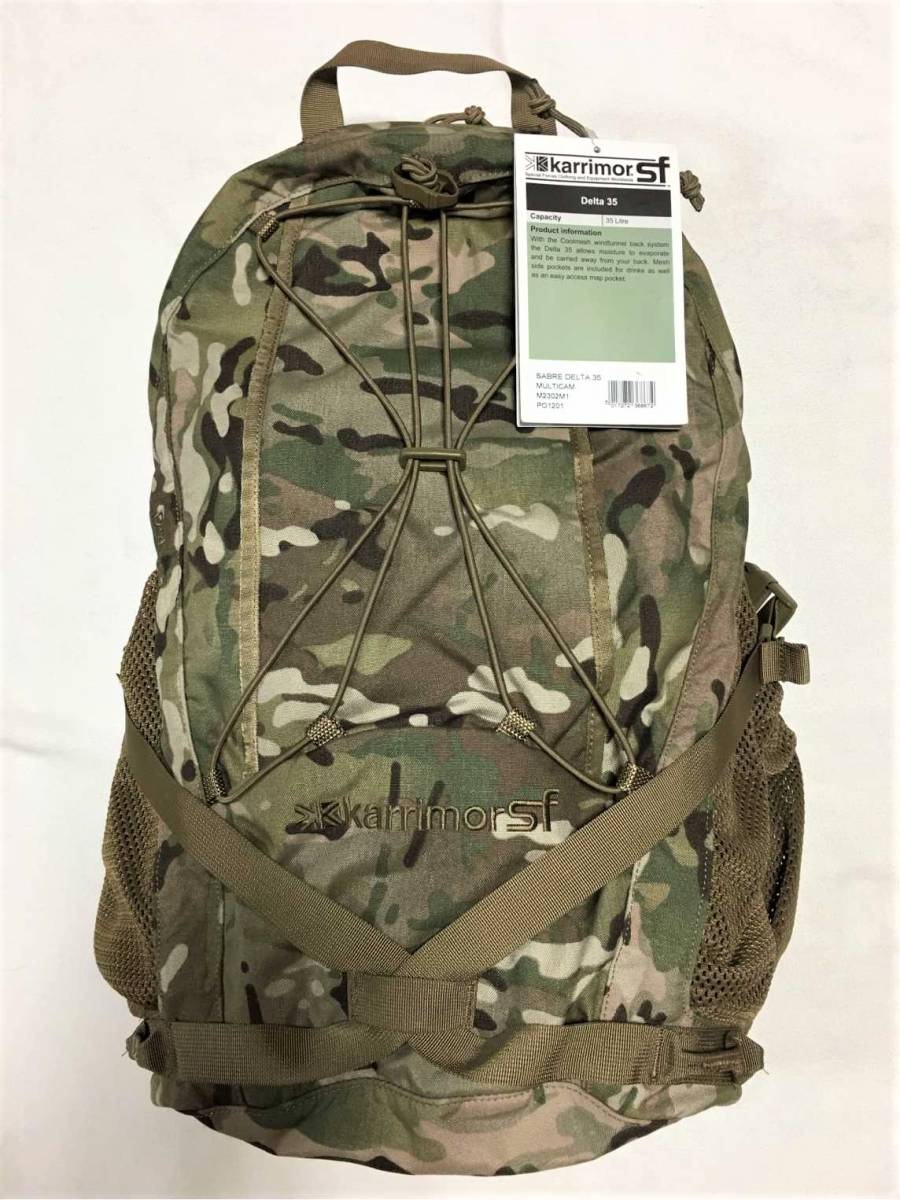 カリマーSF デルタ 35 マルチカム バックパック karrimor sf delta 35 MULTICAM _ サバゲー、キャンプ、登山、SAS、イギリス軍