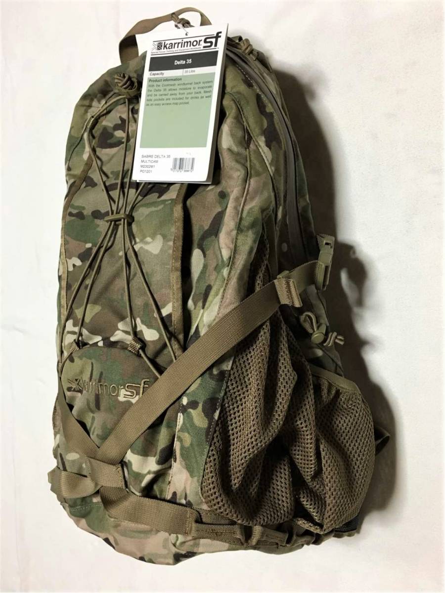 カリマーSF デルタ 35 マルチカム バックパック karrimor sf delta 35 MULTICAM _ サバゲー、キャンプ、登山、SAS、イギリス軍