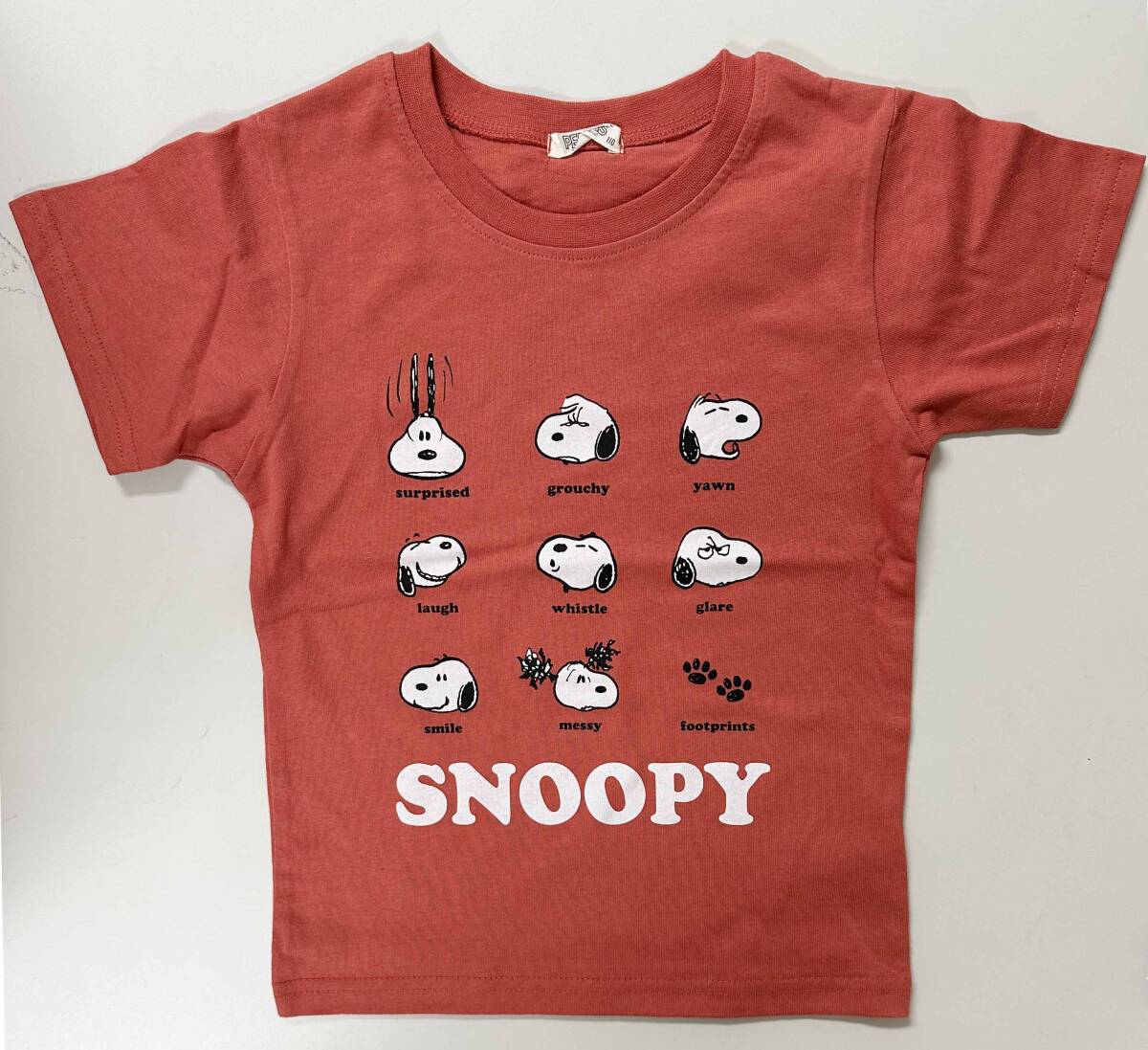 新品 3枚セット 120 ★ スヌーピー 半袖 Tシャツ コストコ ジュニア SNOOPY PEANUTS 綿 コットン ボーイズ ガールズ キッズ 120cm 総柄
