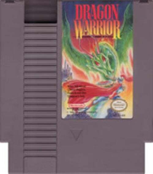 北米版 ファミコン Dragon Warrior ドラゴンクエスト
