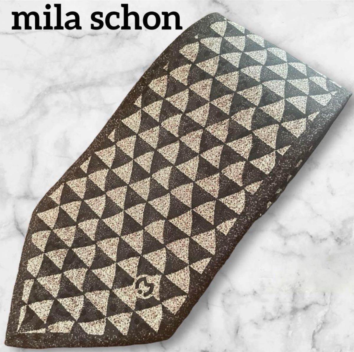 mila schon ミラショーン ネクタイ ロゴマーク入 総柄|Yahoo mila schon ミラショーン ネクタイ ロゴマーク入 総柄|Yahoo