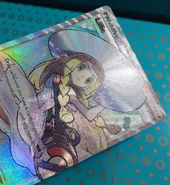 ポケカ 英語版 正規品 リーリエ 帽子 147/149 SR 海外版 ポケカ 英語版 正規品 リーリエ 帽子 147/149 SR 海外版
