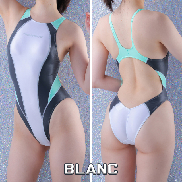 フラットシーマーレーシングスイムウェア カラー BLANC 希少な フラットシーマーレーシングスイムウェア カラー BLANC 希少な