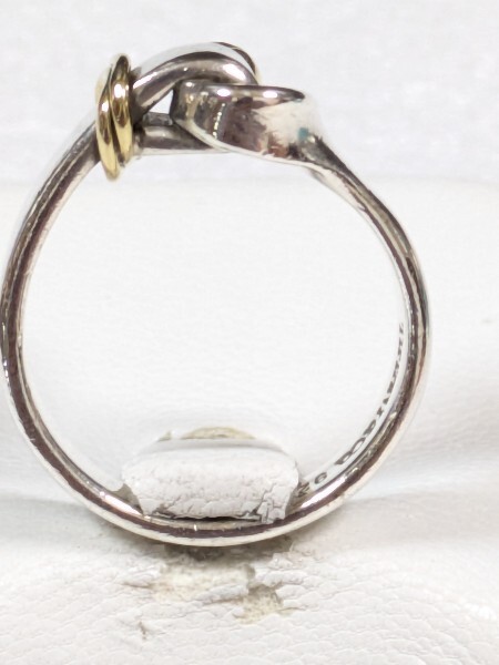 ⑤【TIFFANY&Co 】ティファニー フック&アイ ラブノット コンビ ⑤【TIFFANY&Co 】ティファニー フック&アイ ラブノット コンビ