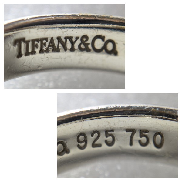 ⑤【TIFFANY&Co 】ティファニー フック&アイ ラブノット コンビ ⑤【TIFFANY&Co 】ティファニー フック&アイ ラブノット コンビ