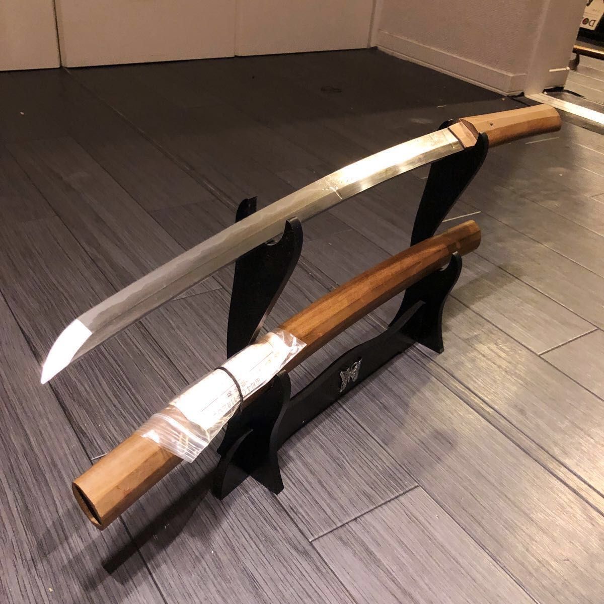 日本刀 刃渡44cm 無銘 脇差 兵庫県 白鞘 登録証 真剣|Yahoo 日本刀 刃渡44cm 無銘 脇差 兵庫県 白鞘 登録証 真剣|Yahoo