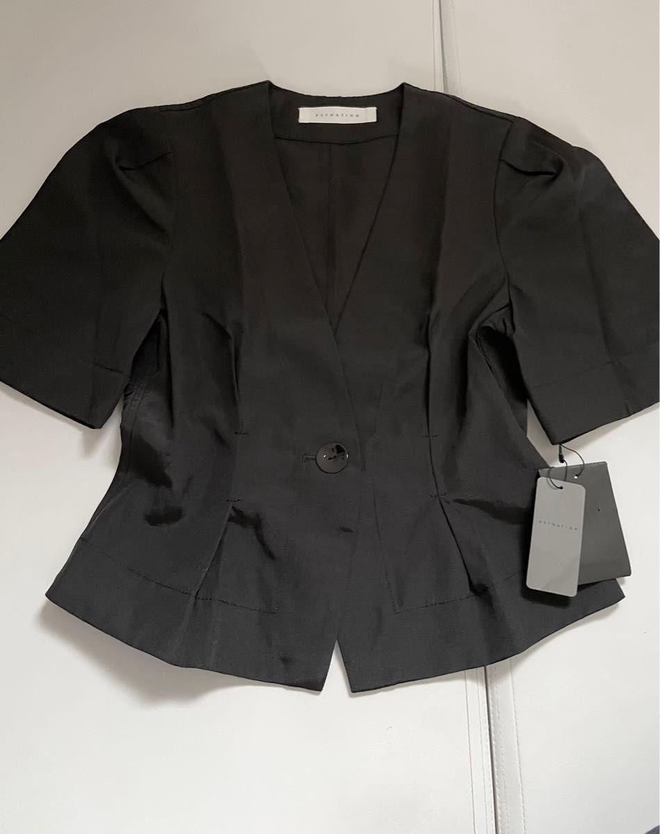 新品】ESTNATION Vネックショートジャケット|Yahoo!フリマ(旧 新品】ESTNATION Vネックショートジャケット|Yahoo!フリマ(旧