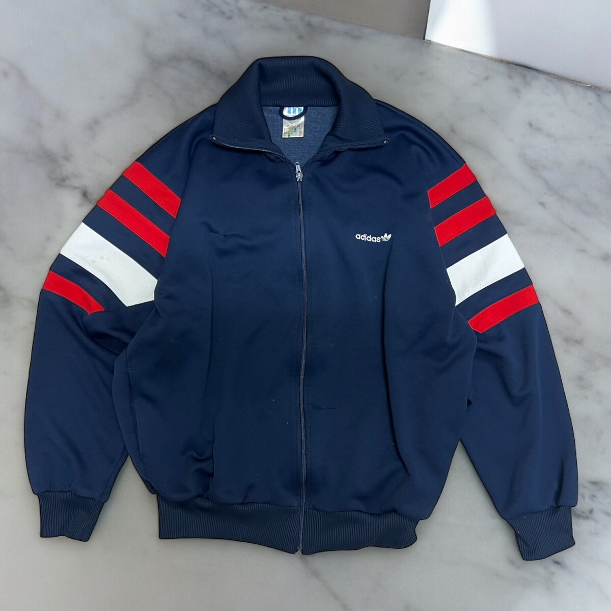 送料無料 ADIDAS TRACK JACKET 80s NAVY アディダス トラック 送料無料 ADIDAS TRACK JACKET 80s NAVY アディダス トラック