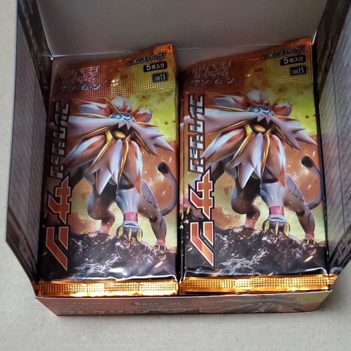 ポケモンカード コレクションサン 未開封30パック(1BOX分) 箱 ポケモンカード コレクションサン 未開封30パック(1BOX分) 箱