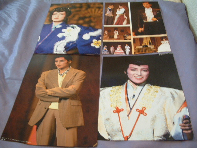 skg054 scraps Takarazuka roar . snow collection various together poster attaching 