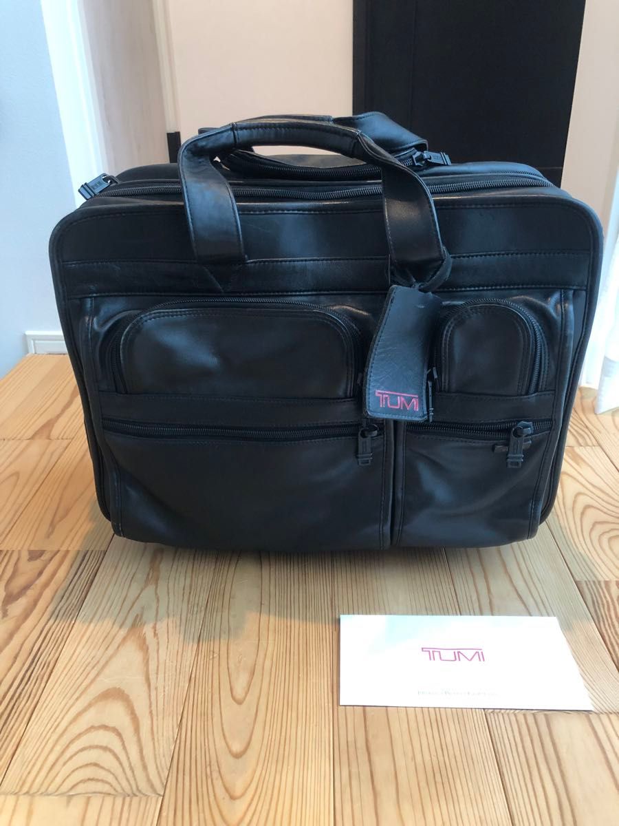 TUMI made in USA/トゥミ正規品購入 ビジネス オールレザー TUMI made in USA/トゥミ正規品購入 ビジネス オールレザー