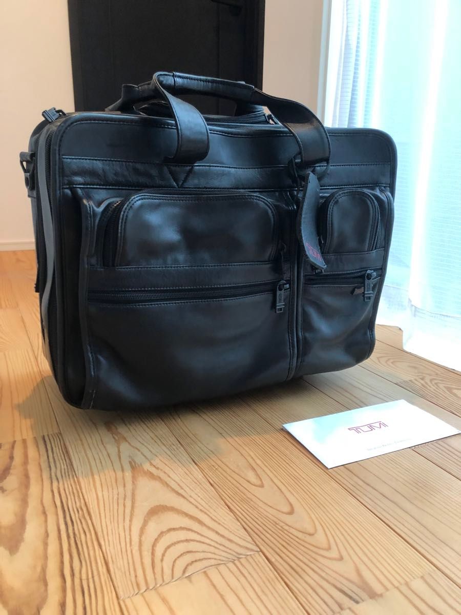 TUMI made in USA/トゥミ正規品購入 ビジネス オールレザー TUMI made in USA/トゥミ正規品購入 ビジネス オールレザー