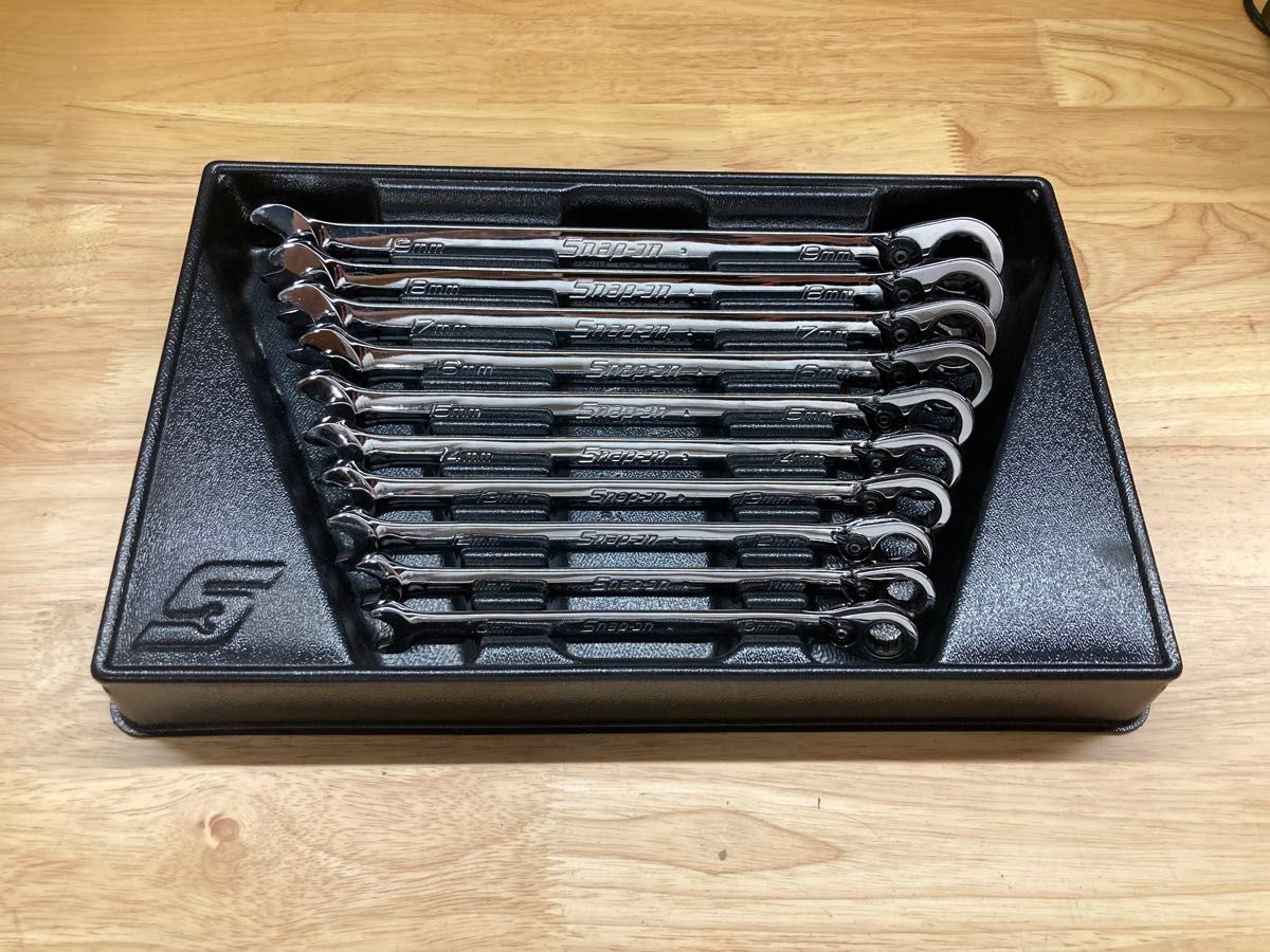 Snap-on スナップオン コンビネーションレンチセット ラチェット Snap-on スナップオン コンビネーションレンチセット ラチェット