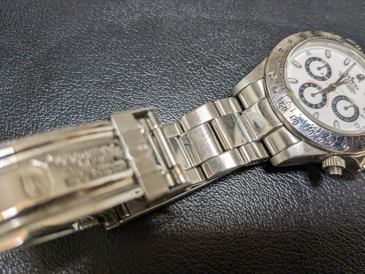 BAPEX エイプ ベイペックス 自動巻き BATHING APE デイトナ 白 BAPEX エイプ ベイペックス 自動巻き BATHING APE デイトナ 白