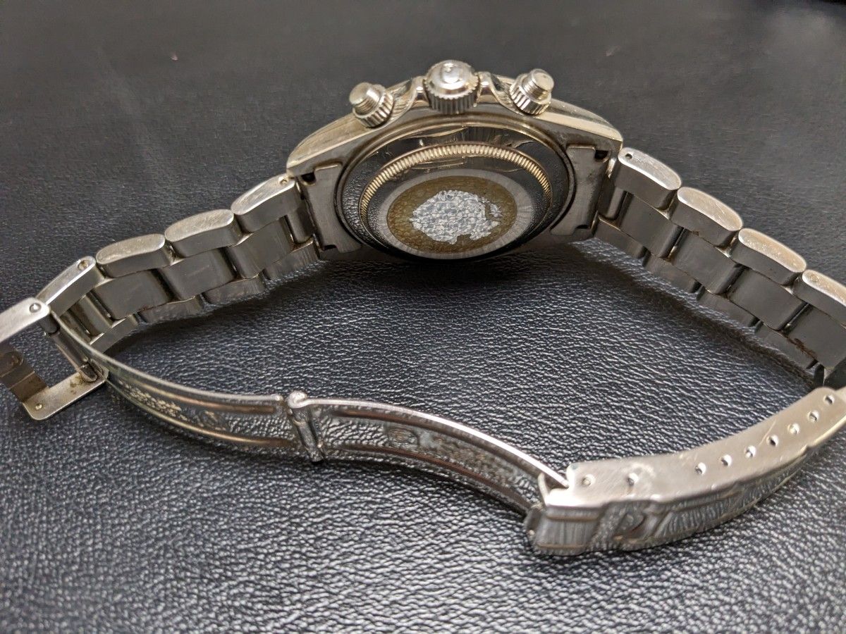 BAPEX エイプ ベイペックス 自動巻き BATHING APE デイトナ 白 BAPEX エイプ ベイペックス 自動巻き BATHING APE デイトナ 白