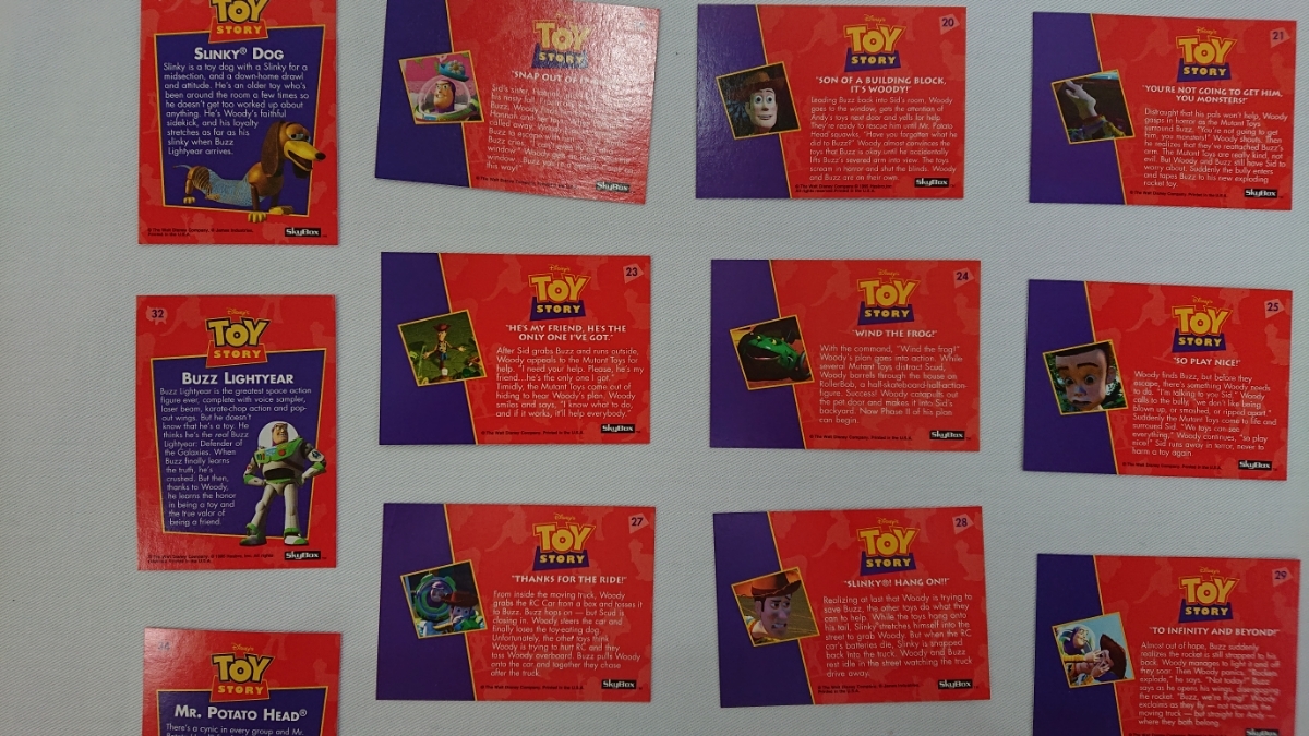 トイストーリー トレーディングカード 20枚 コレクション品