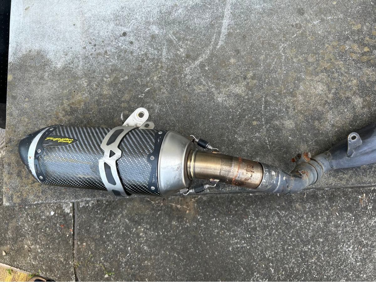 ホーネット250 に付いていたダウンマフラー ツーブラザーズ ホーネット250 に付いていたダウンマフラー ツーブラザーズ