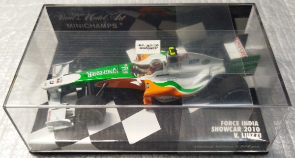 Minichamps DP 1/43 フォース インディア V.リウッツィ ショーカー 2010 完成品