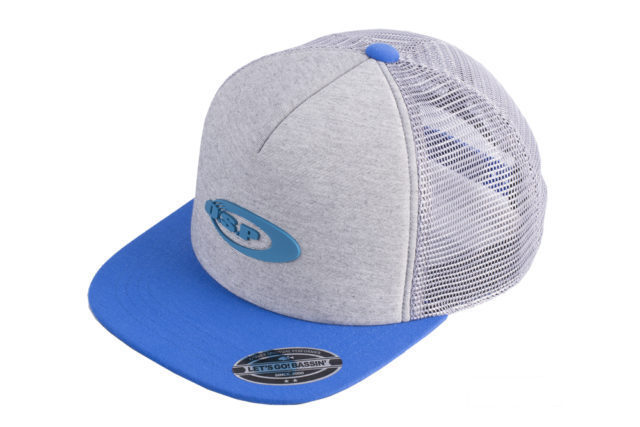 o-e Spee *O.S.P Logo mesh Flat cap *# gray blue 