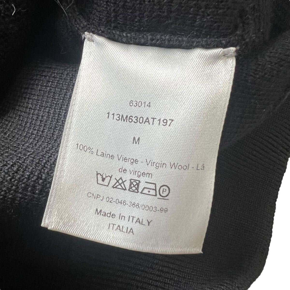 DIOR 2021AW REFLECTIVE OBLIQUE HEAVY KNIT SWEATER ディオール DIOR 2021AW REFLECTIVE OBLIQUE HEAVY KNIT SWEATER ディオール